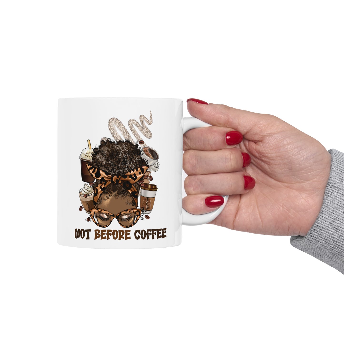 Not Before Coffee Mug