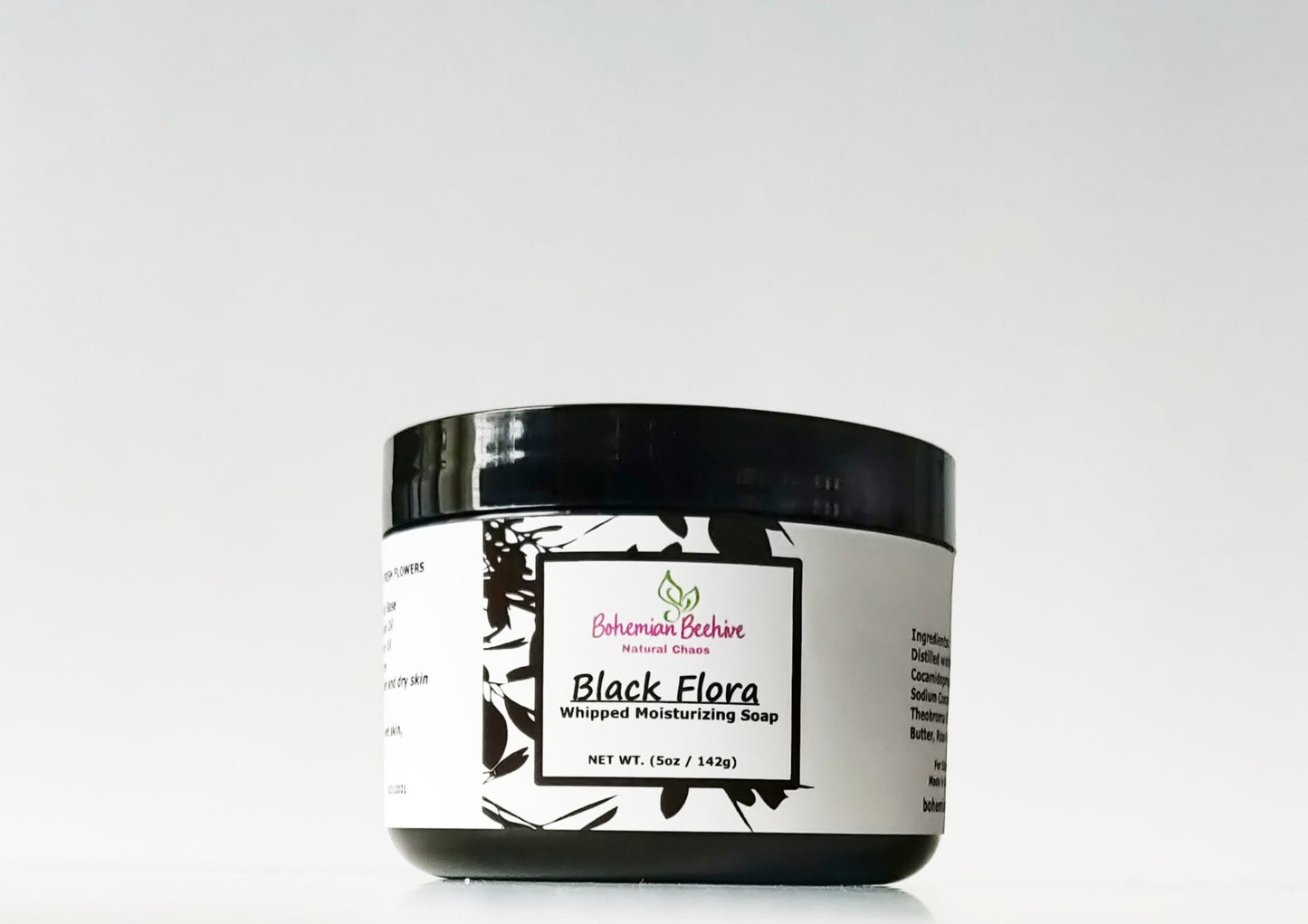 Black Flora Whipped Moisturizing Soap