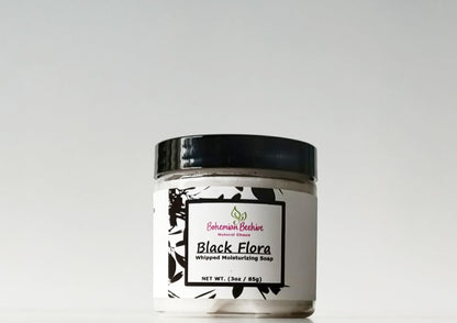 Black Flora Whipped Moisturizing Soap