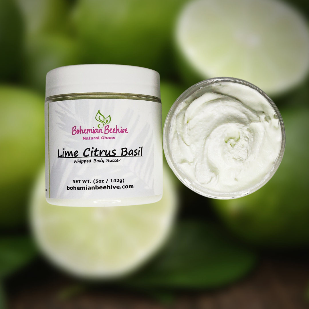 Lime Citrus Basil Whipped Body Butter