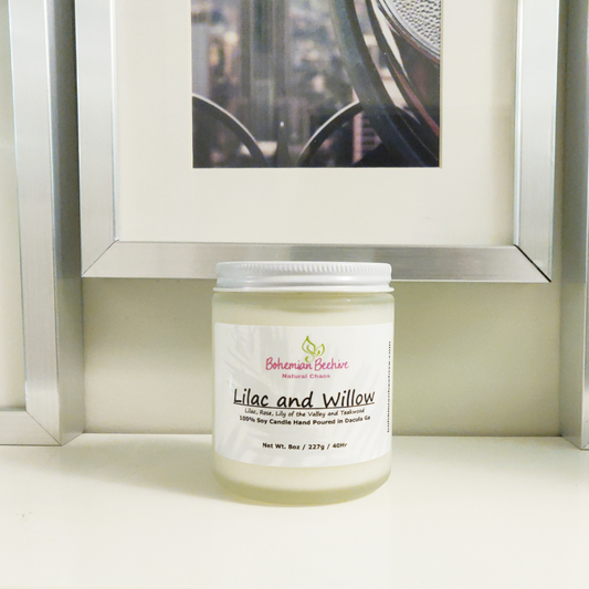 Lilac and Willow Soy Candle